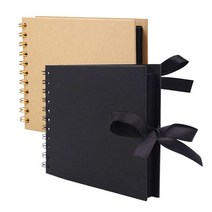 앨범 포토앨범 포토카드 포카 30 리본 스크랩북 종이 사진 그림 북 인생네컷 아이돌앨범, 노란색