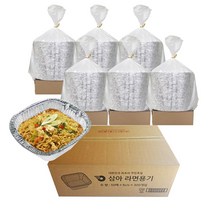 삼아 일회용 알미늄 은박 냄비 한강 라면용기 50P, 단품, 단품