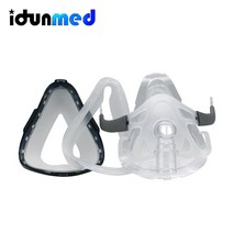 스마트 코골이 방지 양압기BMC CPAP 마스크 패드 쿠션 예비 부품 FM F1A F1B 풀페이스 수면 무호흡 코골이, 01 작은
