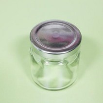 미니잼병 캔들용기(95ml 소), 실버