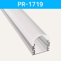 그린맥스 LED방열판 홀형 PR-1719 *LED프로파일 알루미늄방열판, 1개, PR-1719x1M-투명