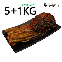 맛있는 돌산 갓 김치 국산 전라도 저온 숙성 갓김치 5KG, 1box