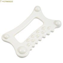 ETMOGO 도자기 괄사 마사지기 림프 순환 마사지기 혈자리를 자극하다 피로를 풀다 얼굴 끌어올리다 경락을 소통시키다, 흰색