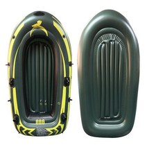 XC LOHAS PVC 팽창식 보트 두꺼운 고무 강 하천 호수 표류 패들 펌프 패치 로프 낚시, 01 190x98x32