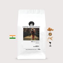 인도 카피로얄 AA 200g 원두커피 로부스타 로스팅커피 다크 강배전 아시아커피, 카피로얄200g, 분쇄안함(홀빈)