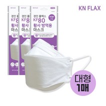 경인 KF80 플랙스 마스크 대형 1매입 황사마스크 당일배송, 50매
