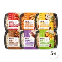 하림이닭 탄단지 도시락 210g 6종 5팩 골라담기, 귀리밥과 가라아게 210g 5팩