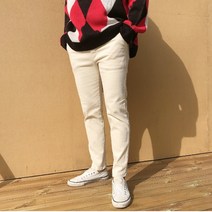 기본 면바지 10부 피치기모 워싱 남자스판 면바지