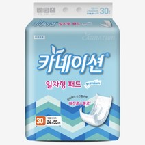 카네이션 속기저귀 일자 고급형 30매 8팩 박스, 30개