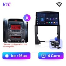 카플레이 Junsun v1pro ai 음성 2 din 안드로이드 자동 라디오 kia sorento 2 xm 2009 - 2012 carplay 4g 자동차 멀티미디어 gps, 와이파이(1GB 16GB) A2