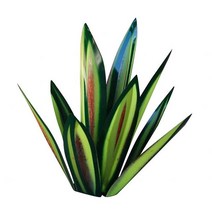 데킬라 소박한 조각 DIY 금속 용설란 식물 정원 마당 예술 장식 풍경 장데코 수제 홈, 11 Green