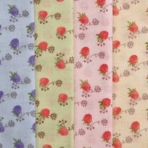 퀼트원단 패키지 다이와보 패치워크 컬렉션 라즈베리 4종