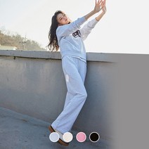 [지오다노] 413522 여 언브러시드 테리 루즈핏 팬츠