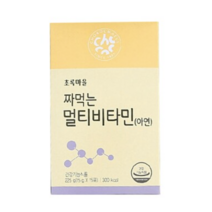초록마을 짜먹는멀티비타민, 60개, 15g