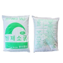 중국산 정제염 25kg 청년소금 연수기용 식품용 식기세척기용 보일러소금, 1개