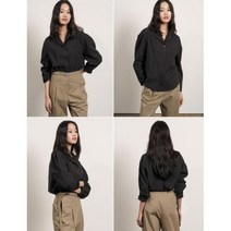 올리브데올리브 오픈 카라 블라우스 OW3ACB822