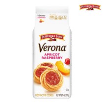 페퍼리지팜 베로나 살구 라즈베리 텀프린트 쿠키 191g, 10675020001, 1개