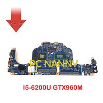 노트북메인보드 PCNANNY Dell Alienware 13 R2 노트북 마더 보드 I5-6200U GTX960M CN-0VC62V VC62V LA-C901P