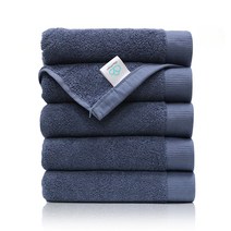 클라우망 국내생산 호텔수건 코마사 30수 170g CP30170, 블루, 10개