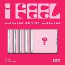 [CD] (여자)아이들 - 미니앨범 6집 : I feel [쥬얼반] [5종 중 1종 랜덤 발송]