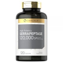 칼라일 하이 포텐시 세라펩타제 세라펩타아제 Serrapeptase 120000SPU 120개입, 1개
