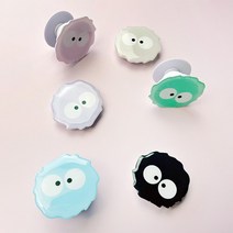 Linkvu 포레스트 아크릴 3단 폰톡 스마트톡 그립톡 거치대 홀더, 포레스트폰톡_스카이_먼지