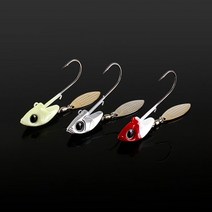 다미끼 리그 지그헤드 루어소품, 레드헤드, 3/4oz