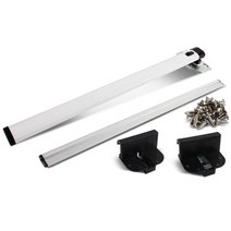 RV부품 tytxrv rv 캐러밴 액세서리 알루미늄 합금 외부 접이식 테이블 다리 가이드 레일, 중간 이중 가이드