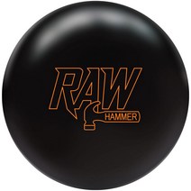 햄머 볼링공 Hammer Raw Black Solid Bowling Ball NIB 1st Quality, 16