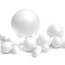 크리스마스 만들기재료 스치로폼공 스치공 폼폼 2mm-150mm 크기선택, 150mmx1개