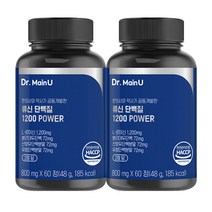 닥터메인유 류신단백질 1200 POWER, 2개입, 60정