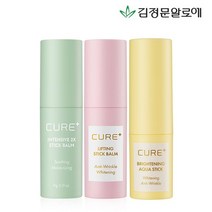 김정문알로에 다운로드 15 쿠폰큐어 수분 리프팅 브라이트닝 스틱밤 3종, 단품