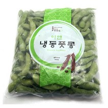 이엔 냉동풋콩 실중량 520g /냉동/자숙대두/풋콩/에다마메