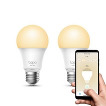 티피링크 Tapo L510E (2 pack) 스마트 Wi-Fi 조광 전구