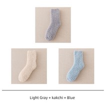 털덧신 기모 방한 버선 수족냉증 양말 두꺼운 양털 따뜻한 가정 겨울 양말