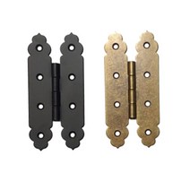 구름경첩 고가구 장식 경첩 옛날가구, 3. 105mm (흑색)