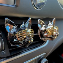 사막여우 차량용 방향제 송풍구 고급형 벤츠 BMW, 03.로즈골드, 08.블랙체리