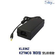 KLEINZ K27MC6 게이밍모니터호환 12V 5A 국산 어댑터, 4. 어댑터 +AC 각코드 1.8m