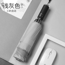 옛날우산 자동 역 접는 비즈 반사 스트립 비 windproof 파라솔