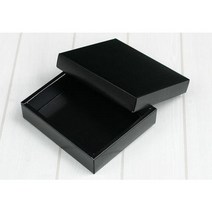 블랙 고급상자 1호 1묶음 36개 선물포장 화장품 답례품 지갑 답례품 다용도 손수건