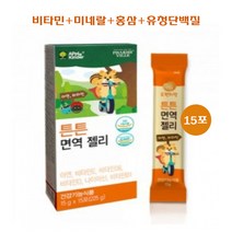 약사가 설계한 성장기 어린이 튼튼 면역젤리 구미 제리 츄어블 유아 키즈 아동 영양제 종합 멀티 비타민 미네랄 아연 홍삼 유청 단백질 면역력 추천