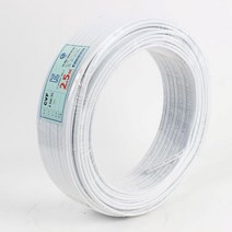천지몰 IEC CVF 전선 로맥스 배선 2.5SQ 2C 100m 국산전선, 1개