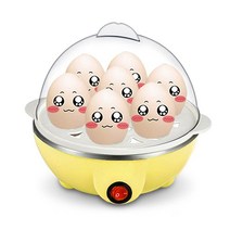 구운계란만들기 계란 집에서 삶는 기계 찜기 맥반석 굽기 전기 급속 계란 밥솥 음식 증기선 보일러 가열 스, 01 Yellow_02 EU Adapter_03 UK
