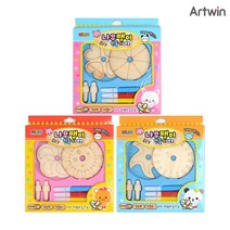 1500 나무 팽이 만들기 세트 DIY 집콕놀이 공작 취미 재미 놀이 재료 전통 풍물 사물 베어나인, 랜덤