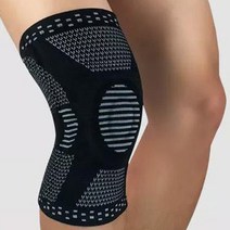 인피니티 프로 3D스프링 타입 무릎보호대 2개 1세트 헬스 농구 러닝 등산, 블랙 M-2개 1세트