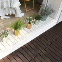 맘스오피스 티볼리 북유럽풍 바닥 데코타일 30 x 30 cm, 초코브라운, 9개
