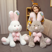코스트코 대형 토끼인형 버니바니 대왕 애착 인형, 화이트, 150cm