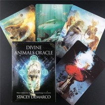 앨리스 원더 랜드 오라클 안내 운세 운명 타로 카드 데크 테이블 게임 파티 놀이 보드 엔터테인먼트, 44pcs TS74