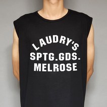 [신박한 픽]라운드나시티 청바지가어울리는 레터링프린트 빅사이즈 민소매 커플 가족 큰옷무료배송