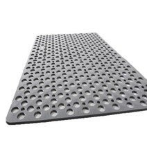 마벨인홈 안전 논슬립 욕실 발코니 발매트 그레이 화이트, 대형(90*60)